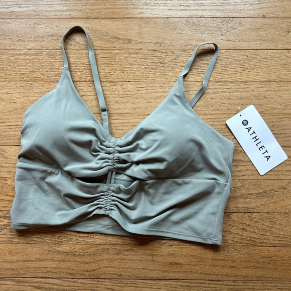 Athleta Other - Athleta Women's Sage Ruched Sports Bra